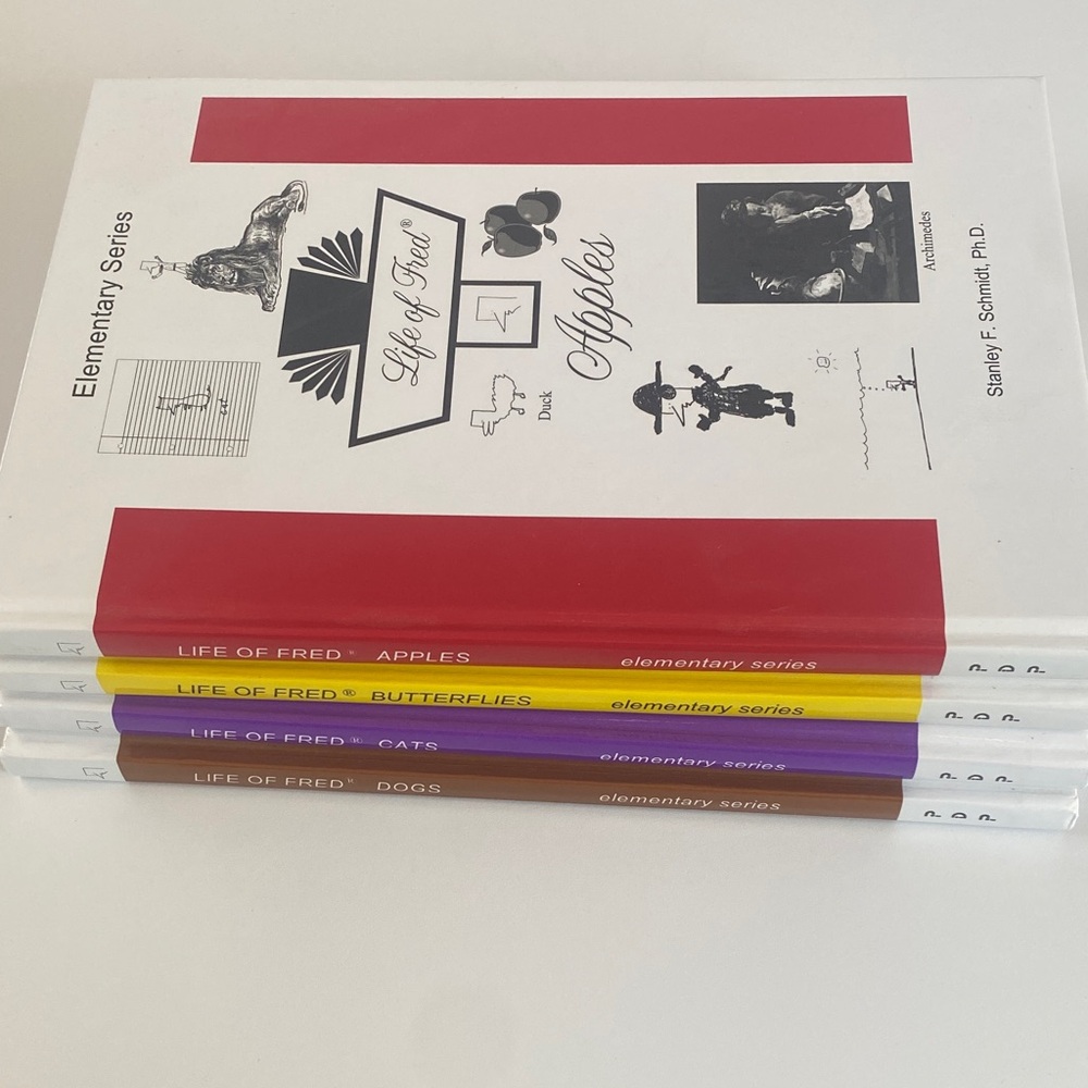 Life of Fred Elementary Series Books